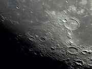 GASSENDI, MERSENIUS, LETRONNE, FLAMSTEED, BILLY & HANSTEEN