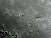APOLLO 14 Landing Site.
