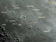 APOLLO 14 Landing Site.