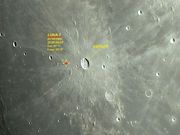 A Cratera KEPLER e a sonda LUNA 7.