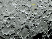 Cratera LILIUS em 07/08/2011, 20h45m.