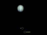 Júpiter, Io & Ganymede - 17/08/2011 - 03h12m