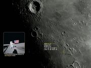 APOLLO 14 Landing Site.