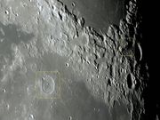 A Cratera TARUNTIUS e o Lacus PERSEVERANTIAE.