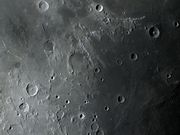 A cratera JULIUS CAESAR.