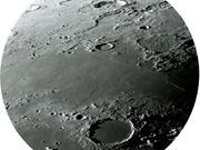 Mare FRIGORIS e o anoitecer em PLATO.