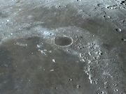 Cratera PLATO, Mare FRIGORIS e Mare IMBRIUM.