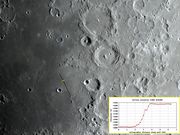 A interessante escarpa Rupes Recta.