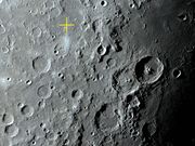 O local de alunissagem da missão tripulada americana APOLLO 16.