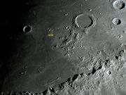 A cratera que homenageia o Selenógrafo BEER.