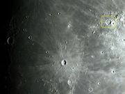 A  cratera do selenógrafo TOBIAS MAYER.