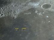 Crateras HELICON e LE VERRIER.