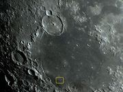 O pequeno e isolado Domo Vulcânico "Liebig G 1". 