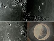 A primeira foto da Lua, a brasileira e duas crateras na família!