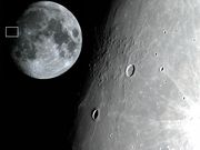 A coleção de vulcões lunares extintos na região de MARIUS.