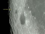 Local de impacto da sonda americana LUNAR ORBITER 5.