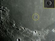 BESSEL: a maior cratera do interior do MARE SERENITATIS.