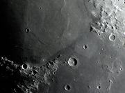 Cratera BESSEL - a maior cratera isolada do Mare SERENITATIS