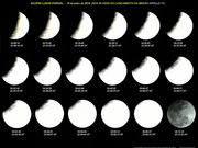 O ECLIPSE LUNAR PARCIAL DE 16 DE JULHO DE 2019.