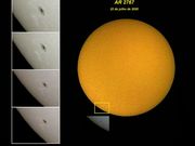 A nova Região Ativa de Manchas Solares AR 2767 (22/07/2020).